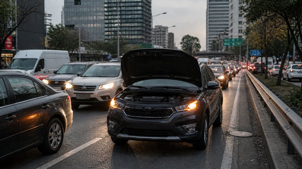 ¿Qué hacer si tu auto se apaga en el tráfico y no vuelve a encender?